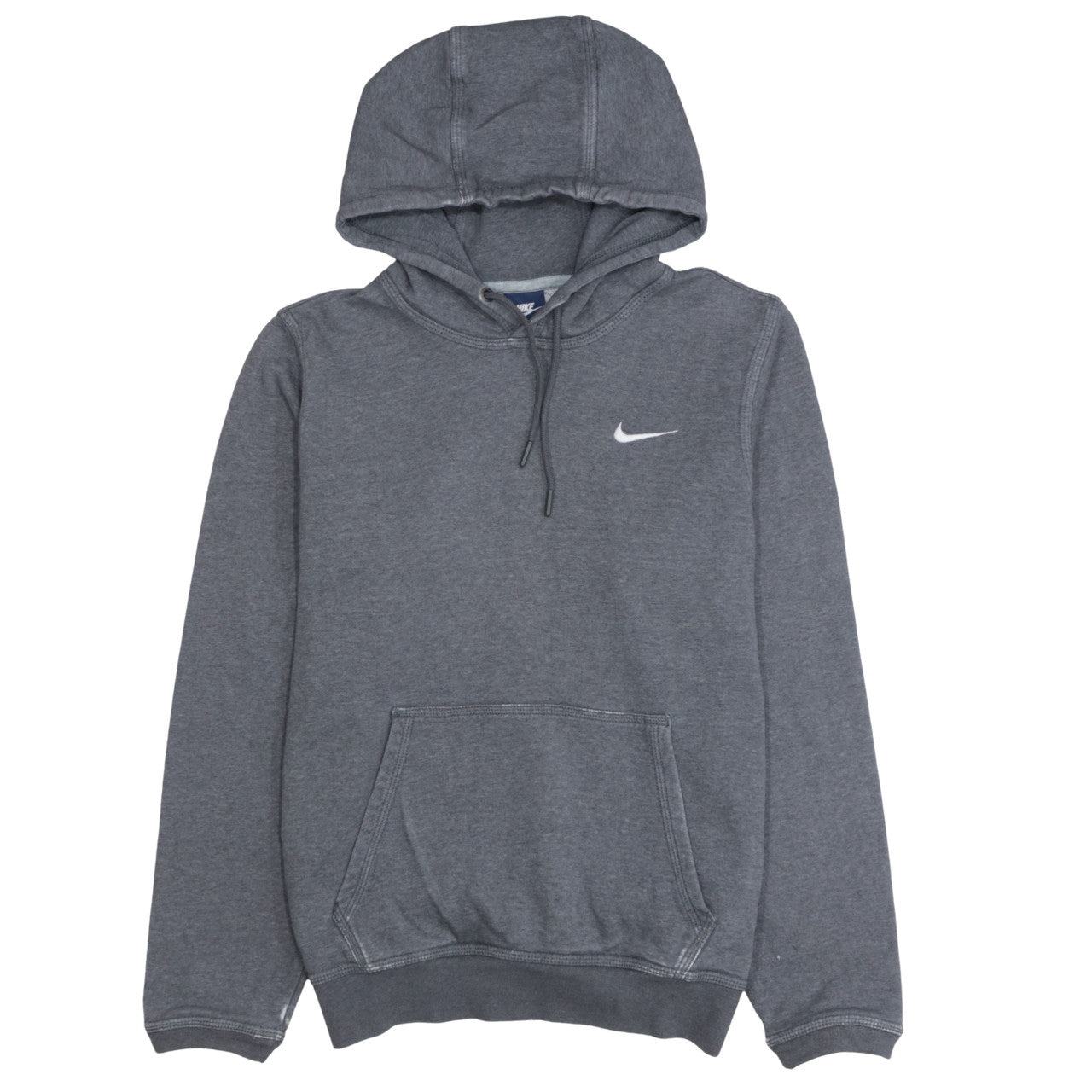 Mens UK Size S Nike Grey Pullover Hoodie