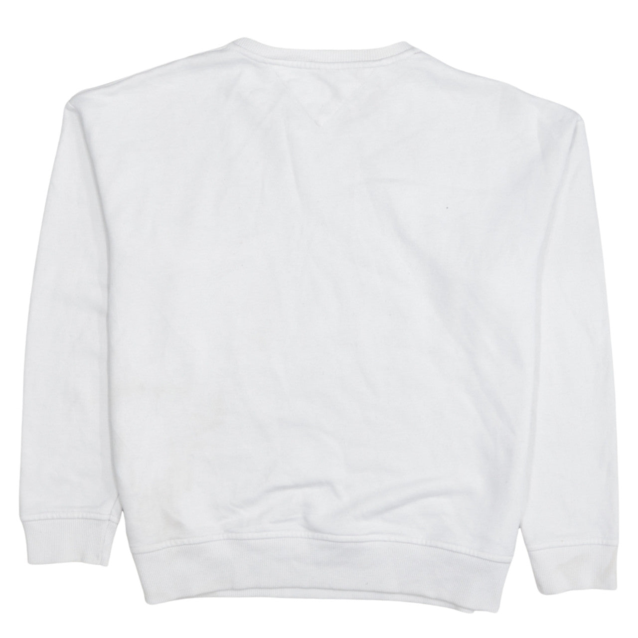 Mens UK Size S Tommy Jeans White Pullover Sweatshirt