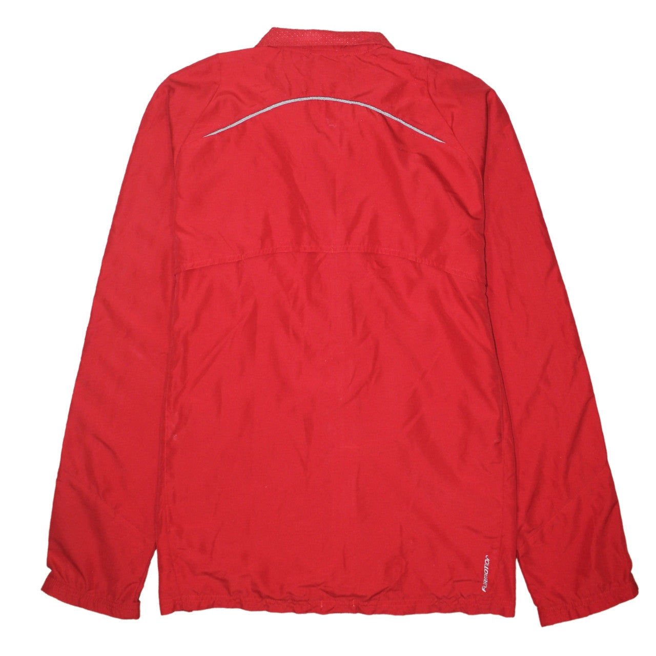 Mens UK Size L adidas Red Windbreaker Coat
