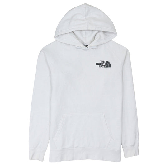 Womens UK Size M The North Face White Pullover Hoodie