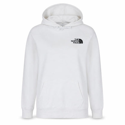 Womens UK Size M The North Face White Pullover Hoodie