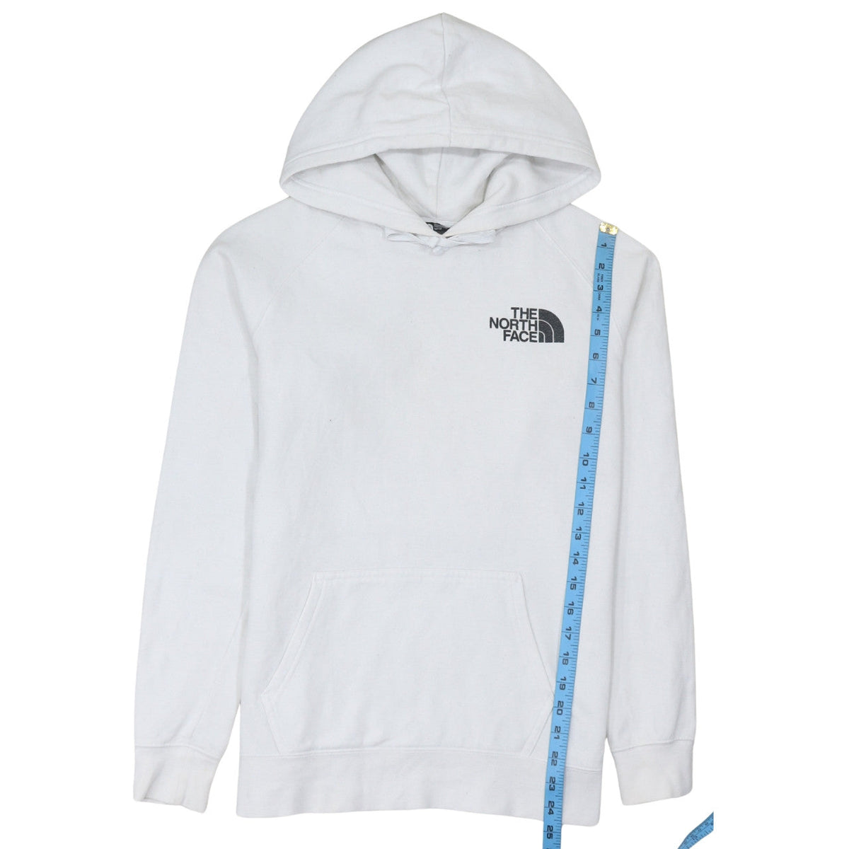 Womens UK Size M The North Face White Pullover Hoodie