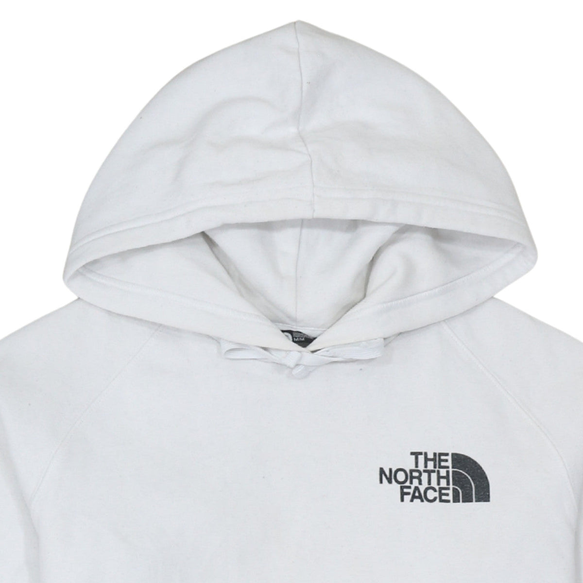Womens UK Size M The North Face White Pullover Hoodie