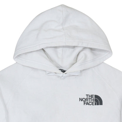 Womens UK Size M The North Face White Pullover Hoodie