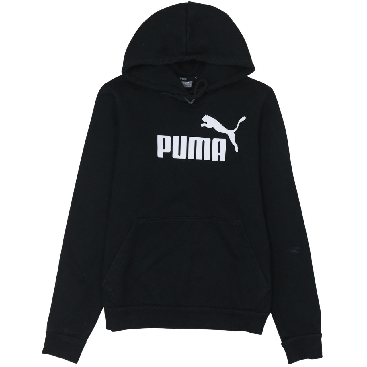 Womens UK Size 12 PUMA Black Pullover Hoodie