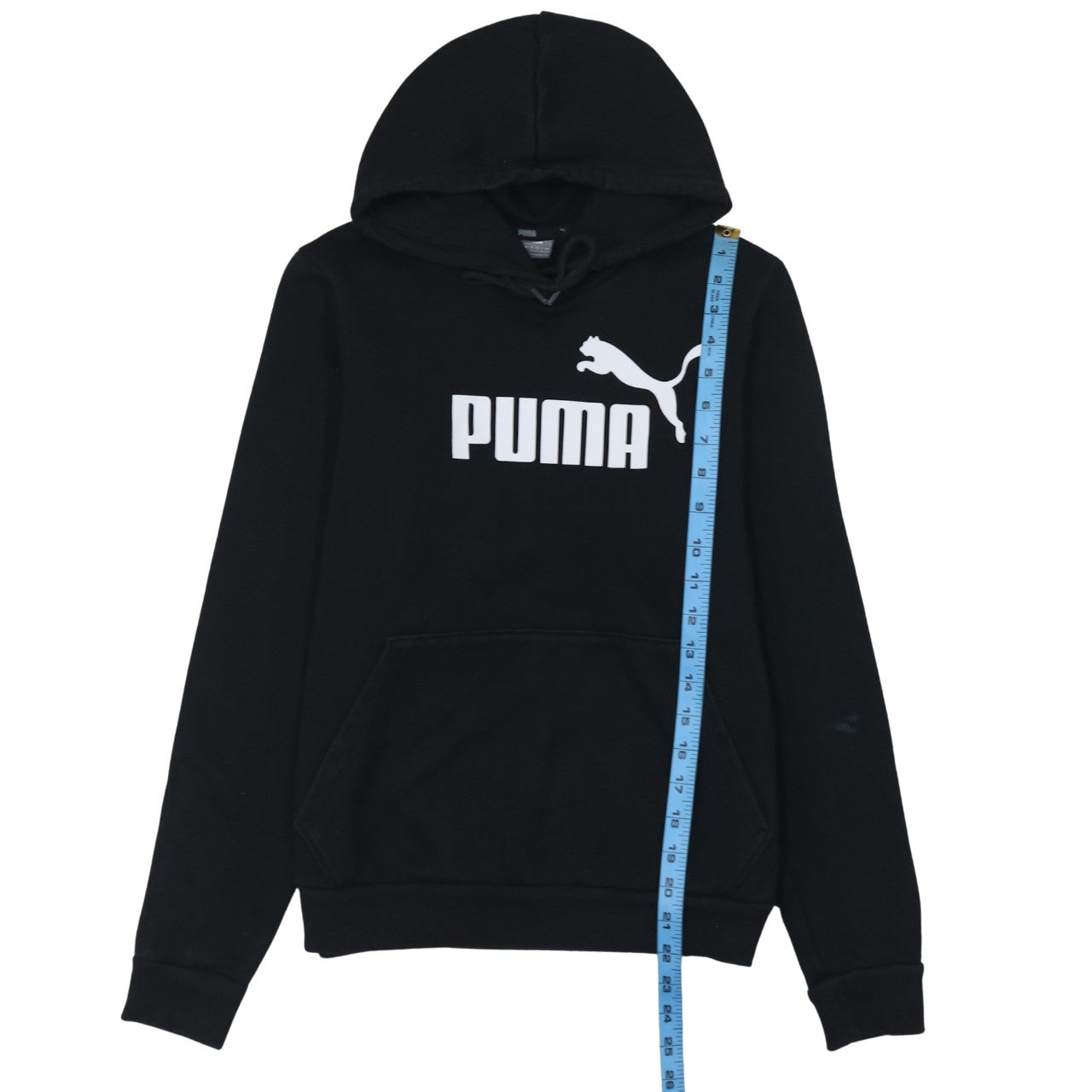 Womens UK Size 12 PUMA Black Pullover Hoodie