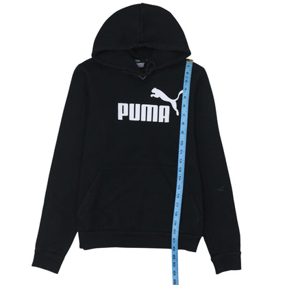 Womens UK Size 12 PUMA Black Pullover Hoodie