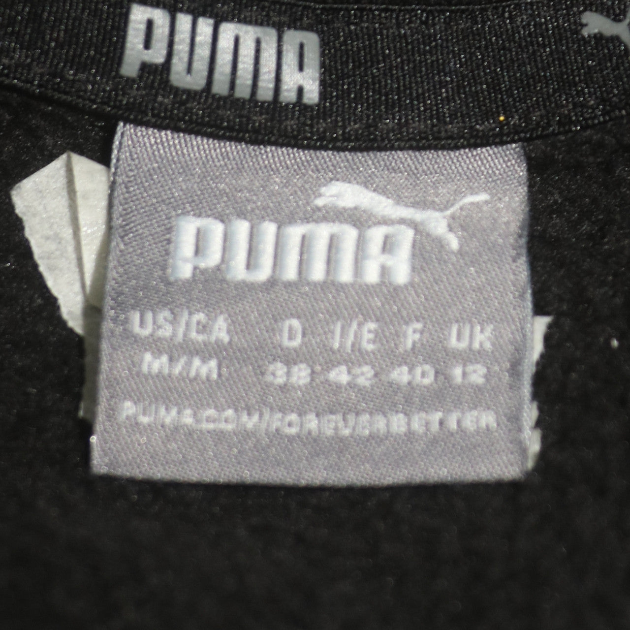 Womens UK Size 12 PUMA Black Pullover Hoodie