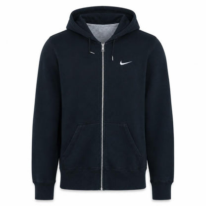 Mens UK Size L Nike Black Full Zip Hoodie