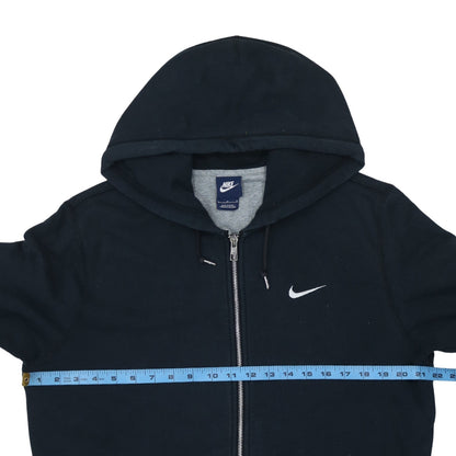 Mens UK Size L Nike Black Full Zip Hoodie