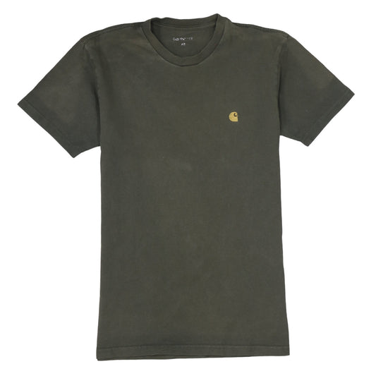 Mens UK Size XS Carhartt Green  T-Shirt