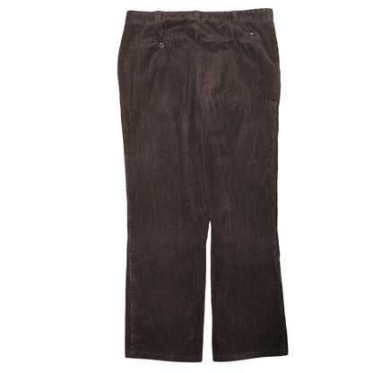 Tommy Hilfiger Men's Brown Corduroy Chino Trousers 36/34