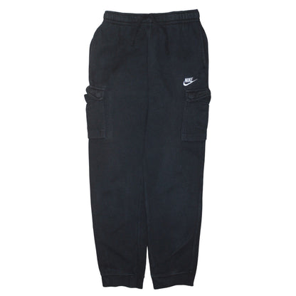 Nike Boys Black XL Jogger Activewear Trousers Fleece Pockets Drawstring