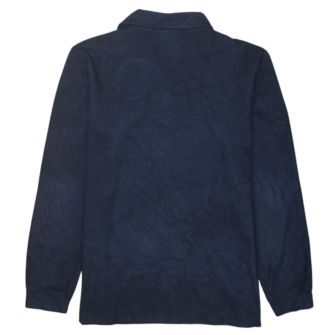 Mens UK Size L Champion Blue Henley Sweatshirt