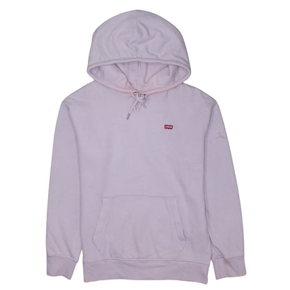 Mens UK Size XS Levi's Pink Pullover Hoodie