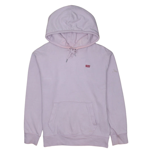 Mens UK Size XS Levi's Pink Pullover Hoodie