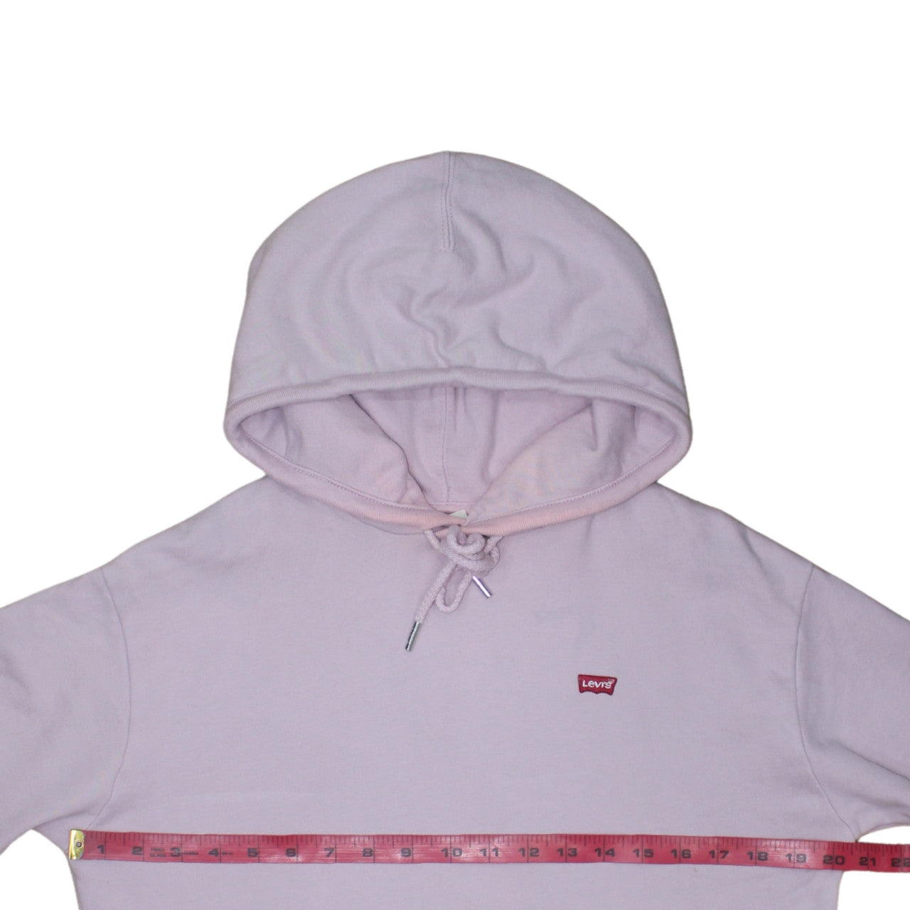 Mens UK Size XS Levi's Pink Pullover Hoodie