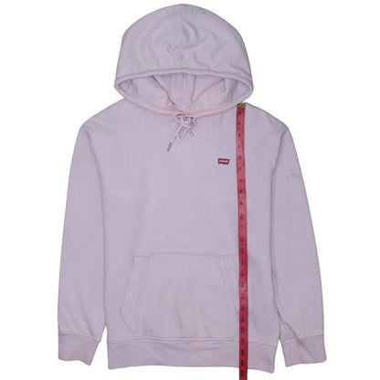 Mens UK Size XS Levi's Pink Pullover Hoodie