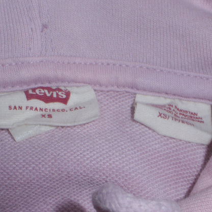 Mens UK Size XS Levi's Pink Pullover Hoodie