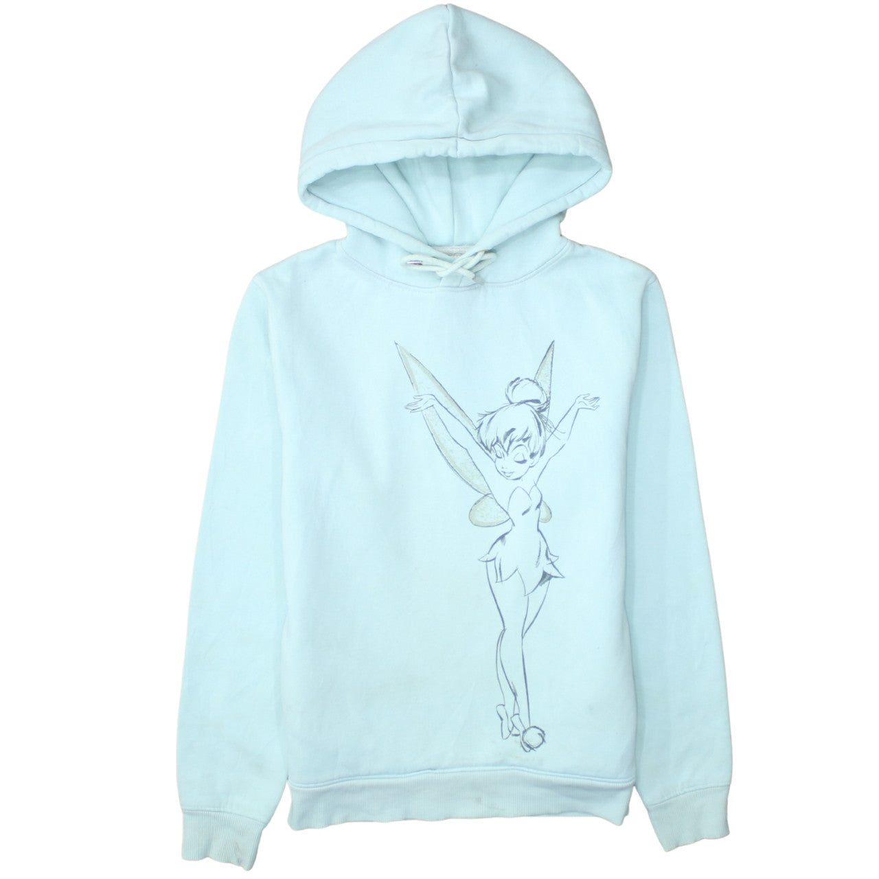 Womens UK Size XS Disney Blue Pullover Hoodie