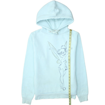 Womens UK Size XS Disney Blue Pullover Hoodie