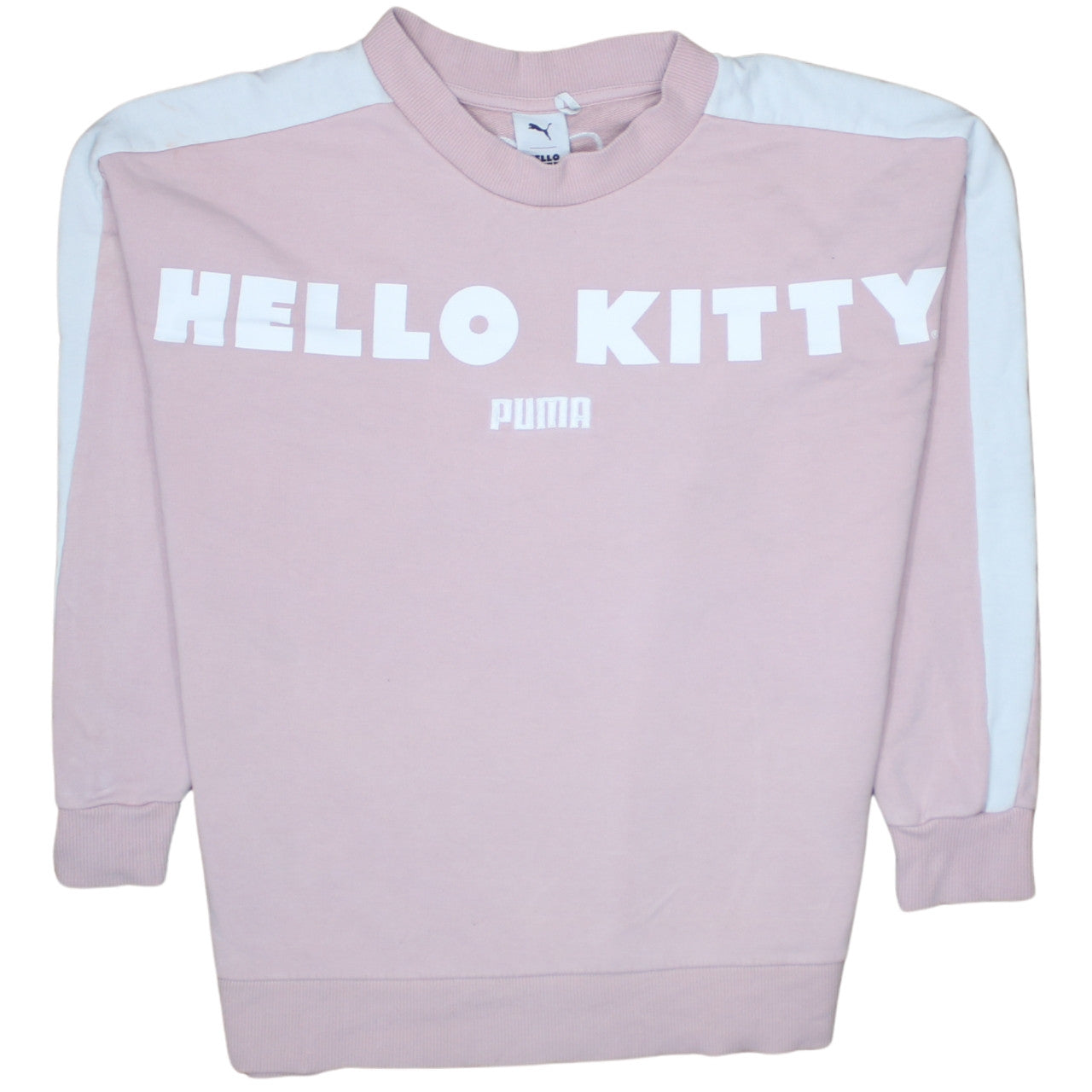 Womens UK Size S PUMA Pink Pullover Sweatshirt
