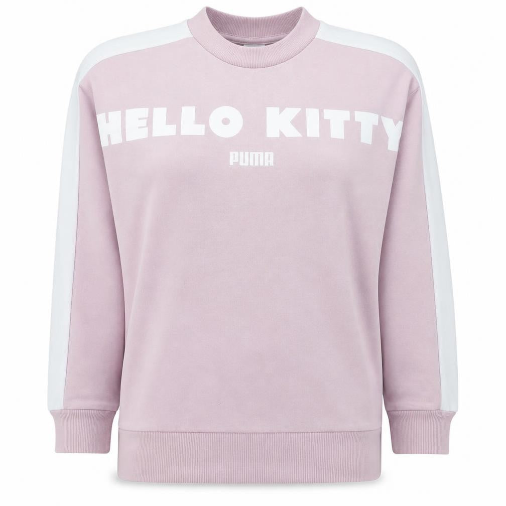 Womens UK Size S PUMA Pink Pullover Sweatshirt