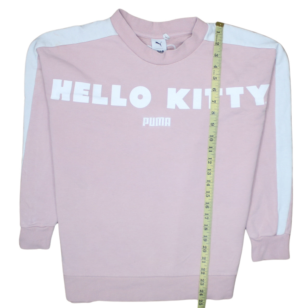 Womens UK Size S PUMA Pink Pullover Sweatshirt