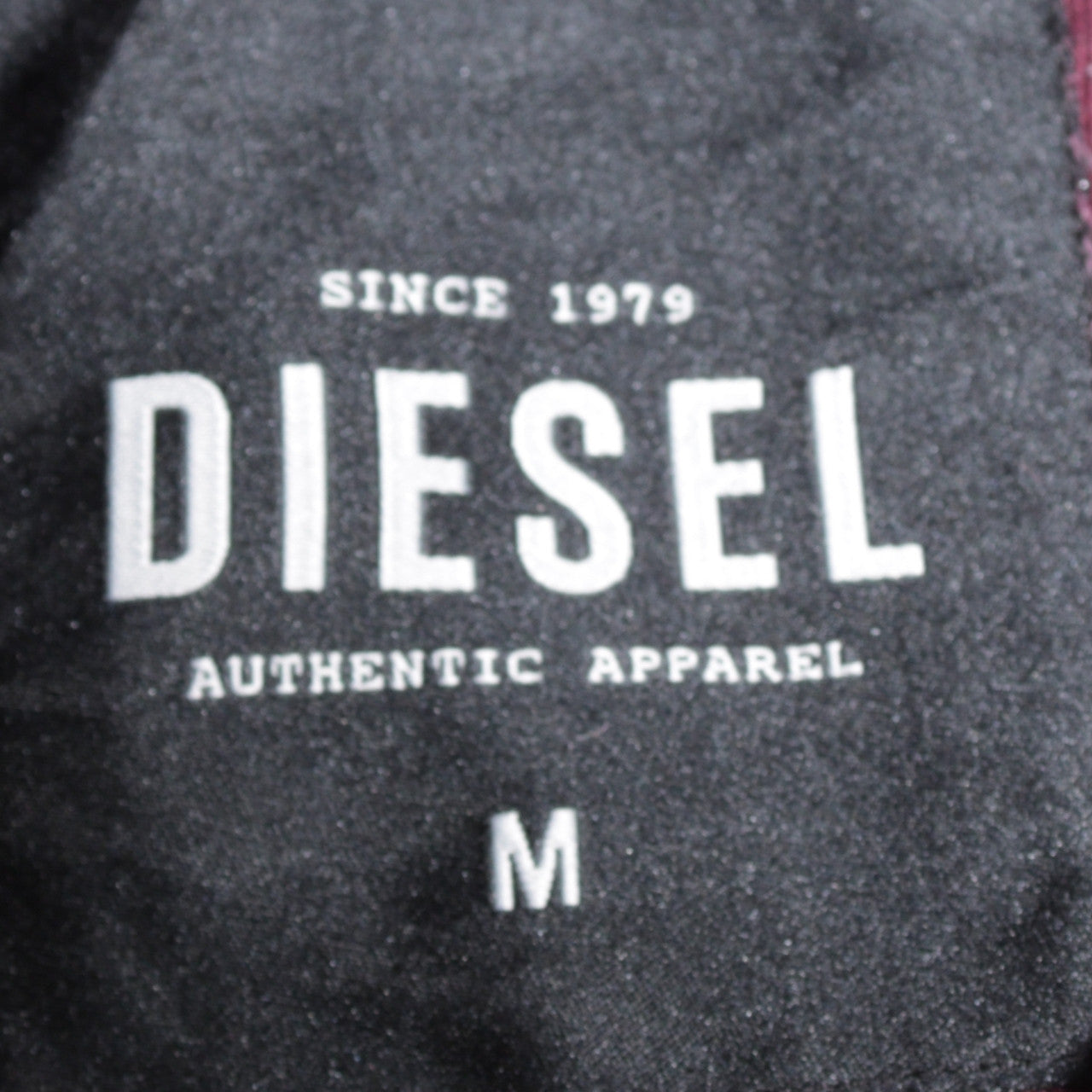 Womens UK Size M Diesel Brown Pullover Hoodie