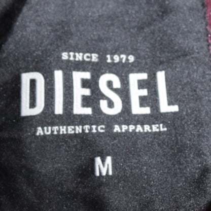 Womens UK Size M Diesel Brown Pullover Hoodie