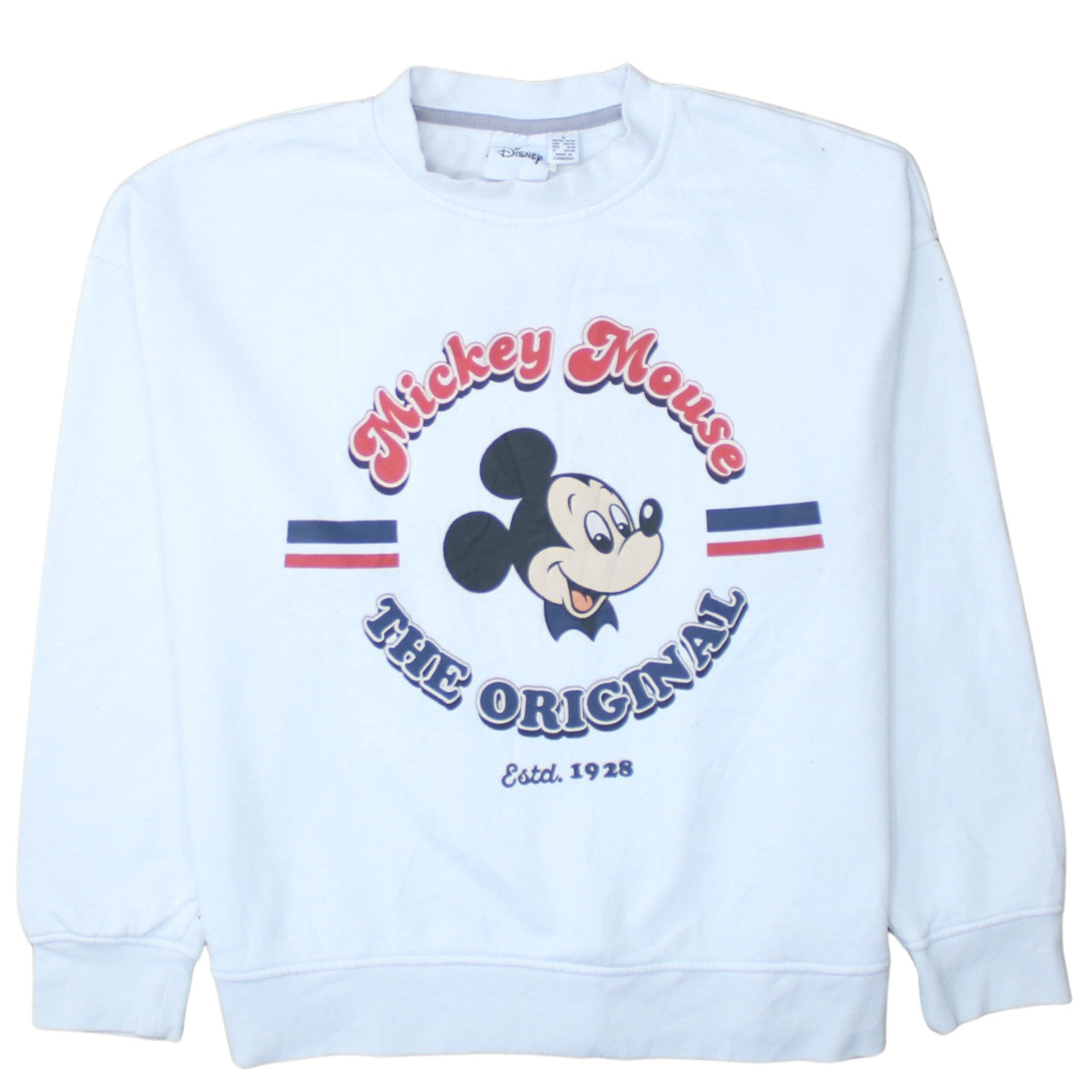 Womens UK Size M Disney White Pullover Sweatshirt