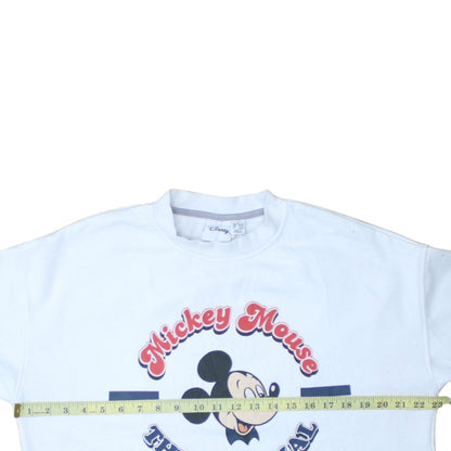 Womens UK Size M Disney White Pullover Sweatshirt