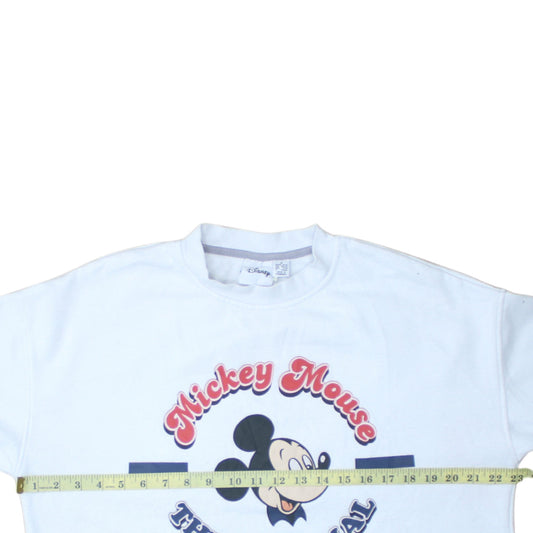 Womens UK Size M Disney White Pullover Sweatshirt