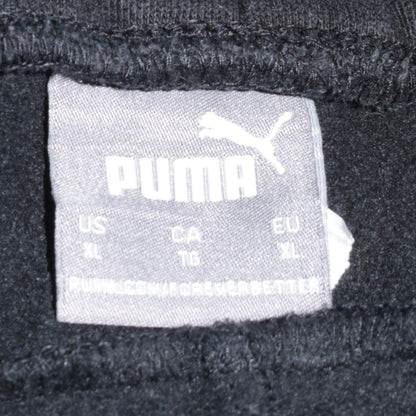 Mens UK Size XL PUMA Regular Fit Jogger Black Trousers