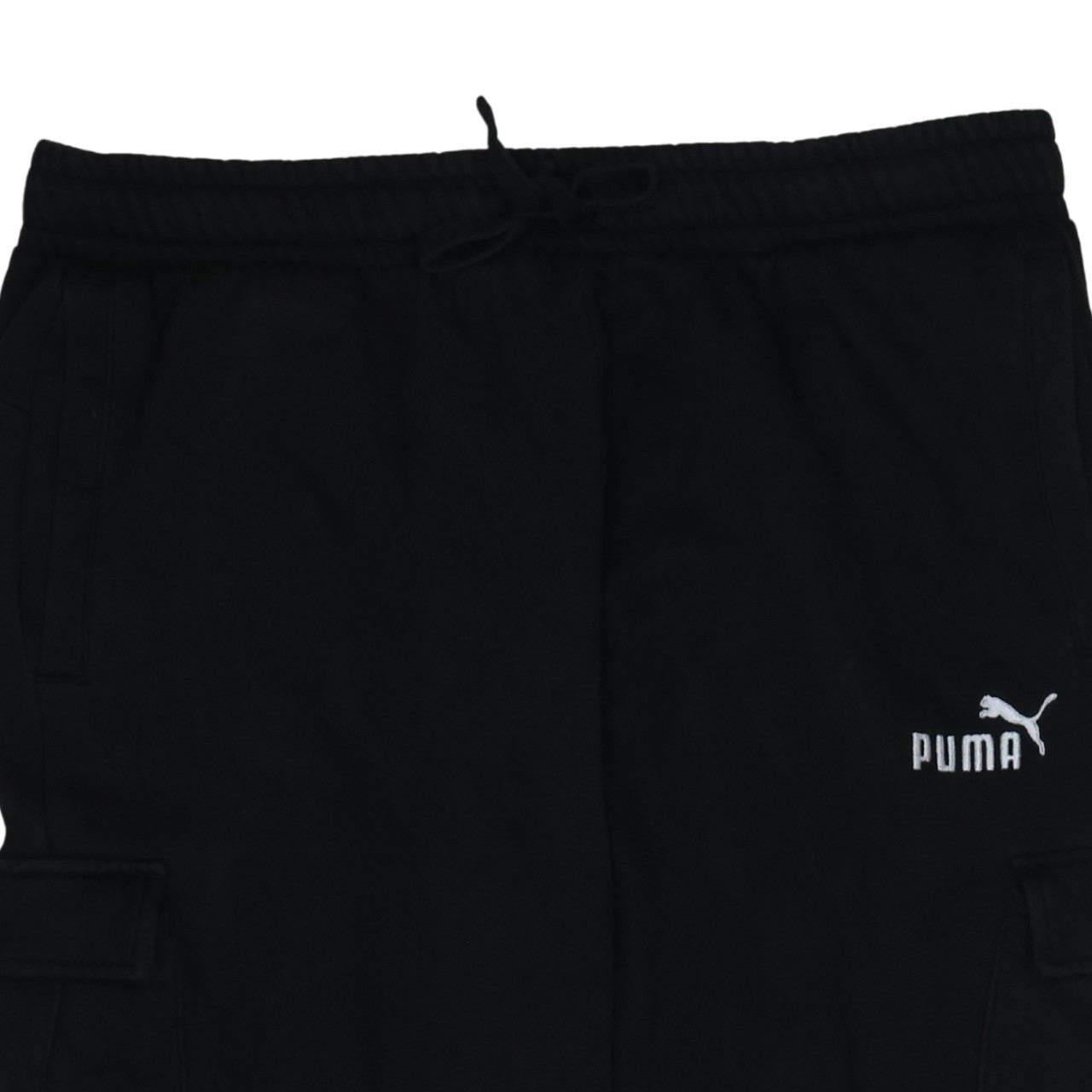 Mens UK Size XL PUMA Regular Fit Jogger Black Trousers