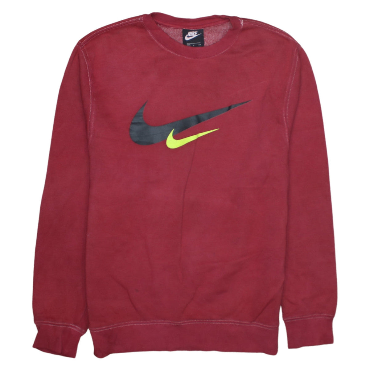 Mens UK Size S Nike Red Pullover Sweatshirt