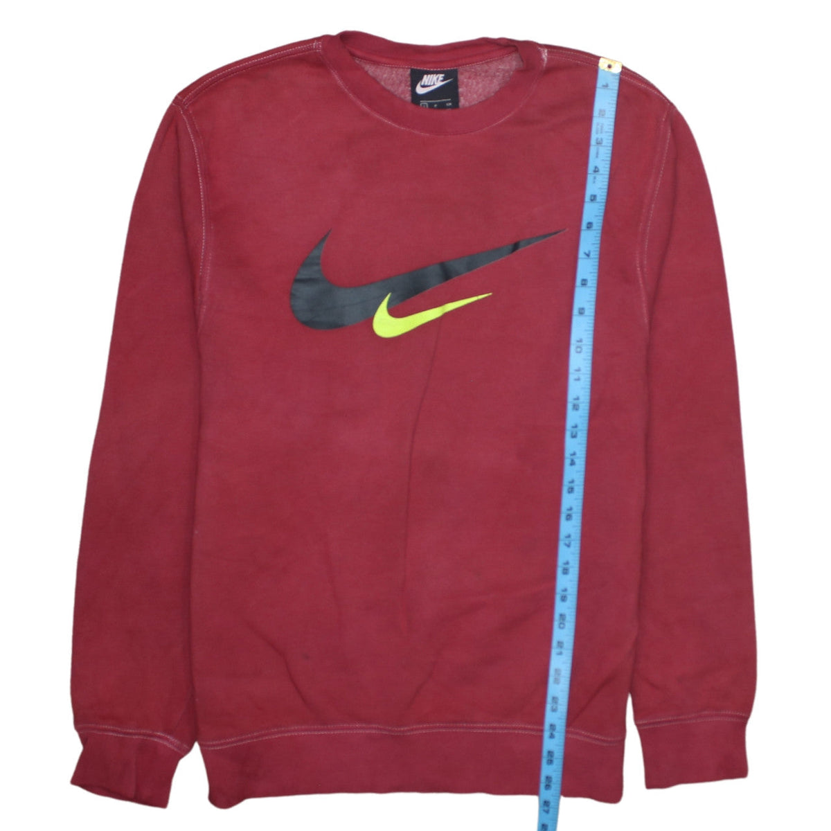 Mens UK Size S Nike Red Pullover Sweatshirt