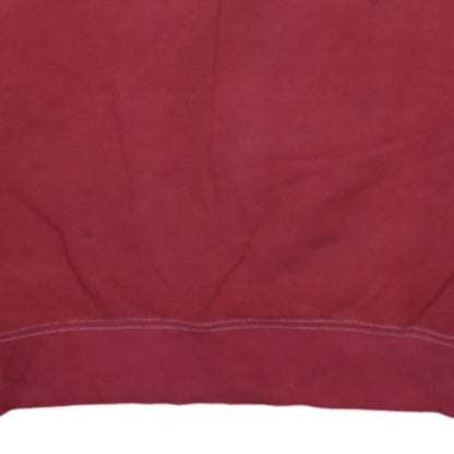 Mens UK Size S Nike Red Pullover Sweatshirt