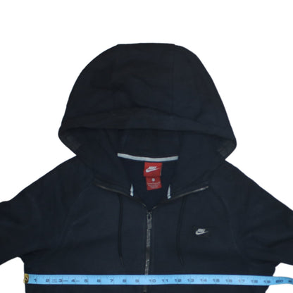 Mens UK Size S Nike Black 1/2 Zip Hoodie