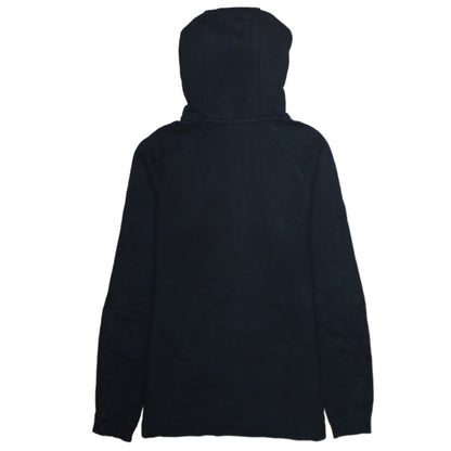 Mens UK Size S Nike Black 1/2 Zip Hoodie