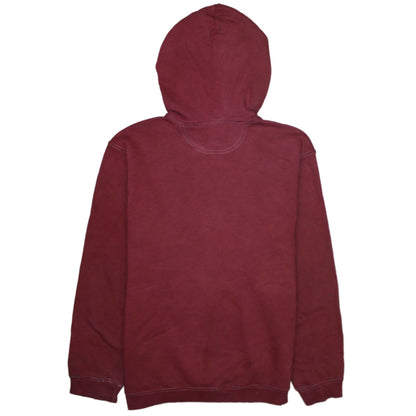Mens UK Size M Nike Red Pullover Hoodie