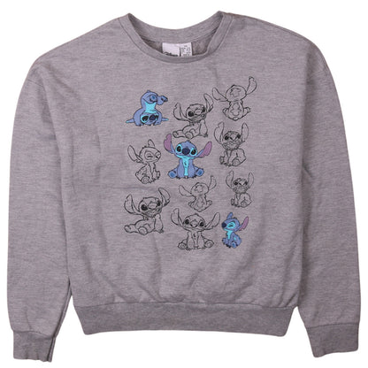Womens UK Size XS Disney Grey Pullover Sweatshirt