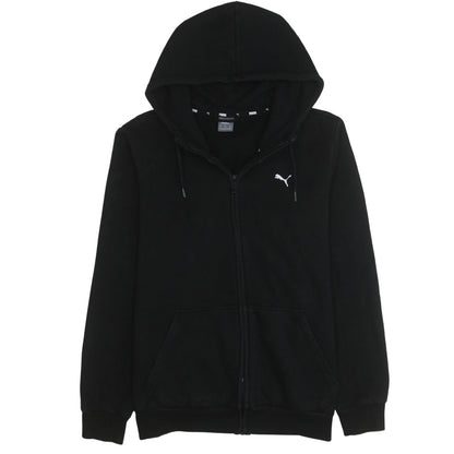 Mens UK Size M PUMA Black Full Zip Hoodie
