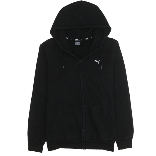 Mens UK Size M PUMA Black Full Zip Hoodie