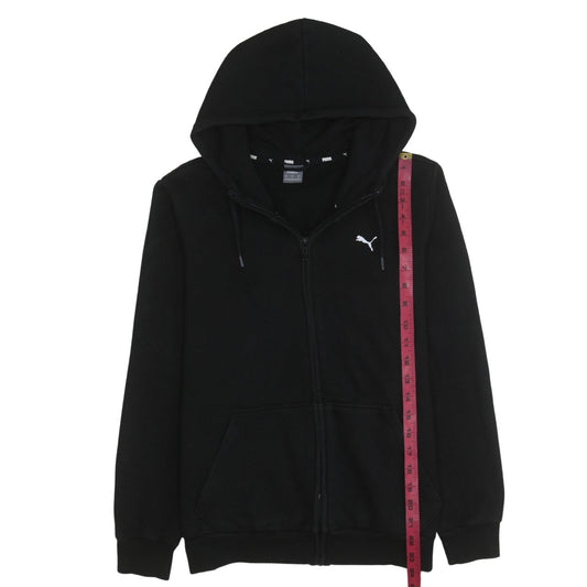 Mens UK Size M PUMA Black Full Zip Hoodie
