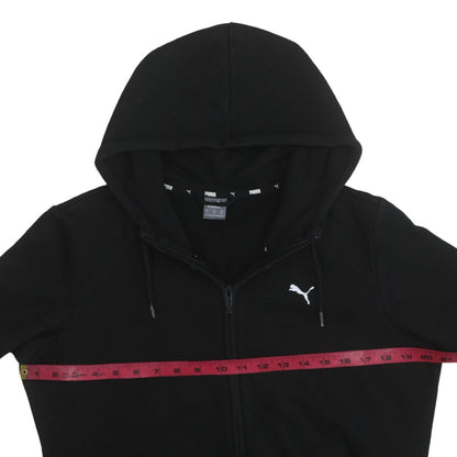 Mens UK Size M PUMA Black Full Zip Hoodie