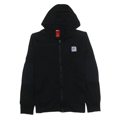 Mens UK Size L Nike Black Full Zip Hoodie