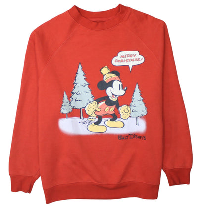 Womens UK Size XS Primark Red Pullover Sweatshirt