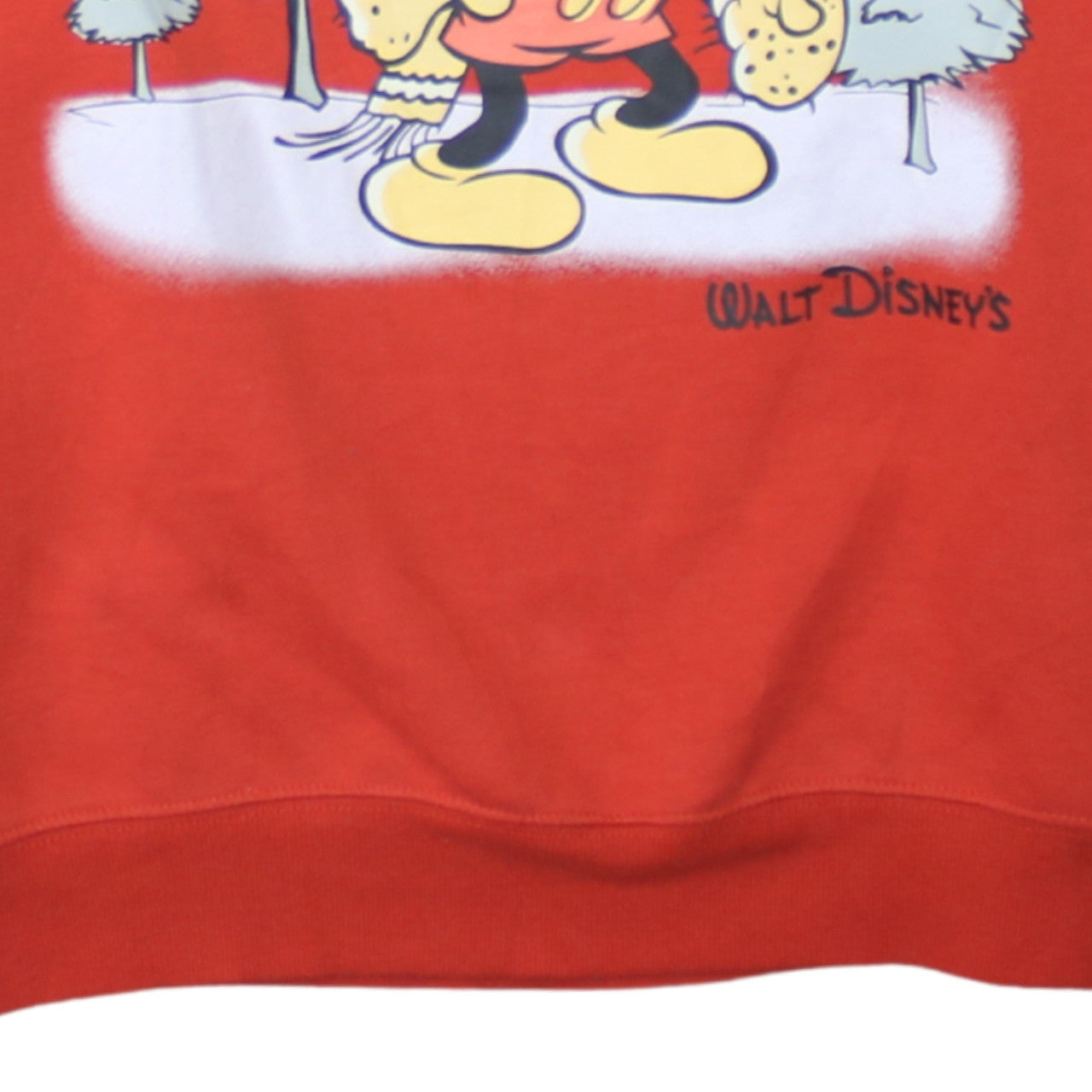 Womens UK Size XS Primark Red Pullover Sweatshirt