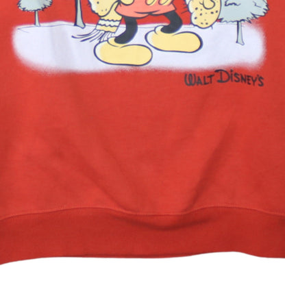 Womens UK Size XS Primark Red Pullover Sweatshirt